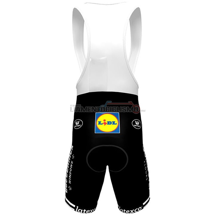 Abbigliamento Ciclismo Deceuninck Quick Step Campione Danimarca 2021 Manica Corta